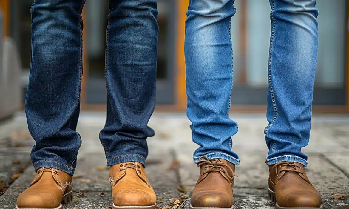 Différence entre les jeans de travail et les jeans normaux