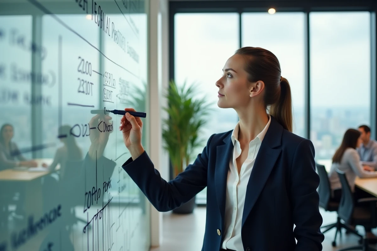 Analyste en marketing digital élaborant une stratégie SEO face à une opportunité de référencement inattendue en agence