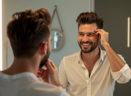 Poudre coiffante pour homme : le secret d’une texture volumineuse