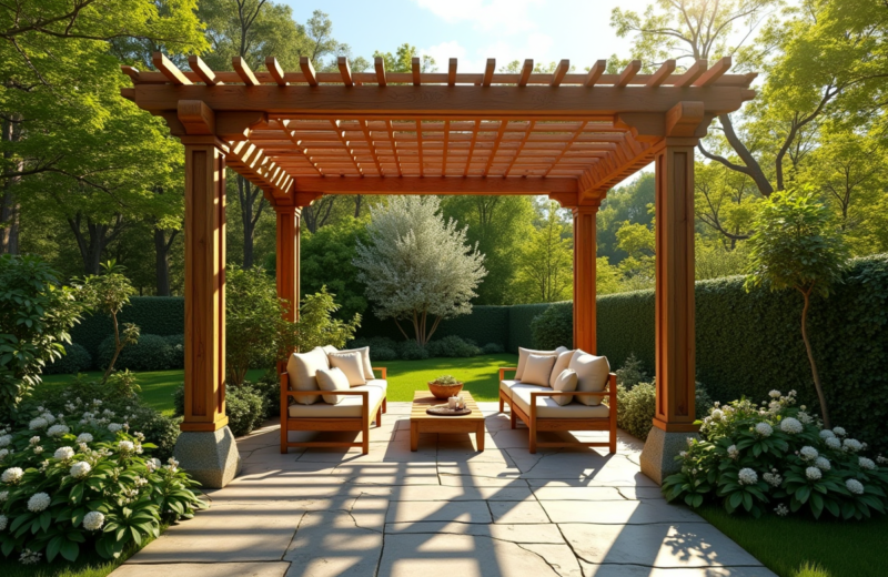 Les bienfaits insoupçonnés d’un kit pergola en bois