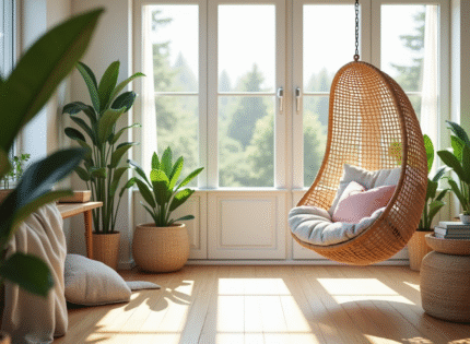 Fauteuil intérieur suspendu : astuces pour l’intégrer facilement dans votre déco