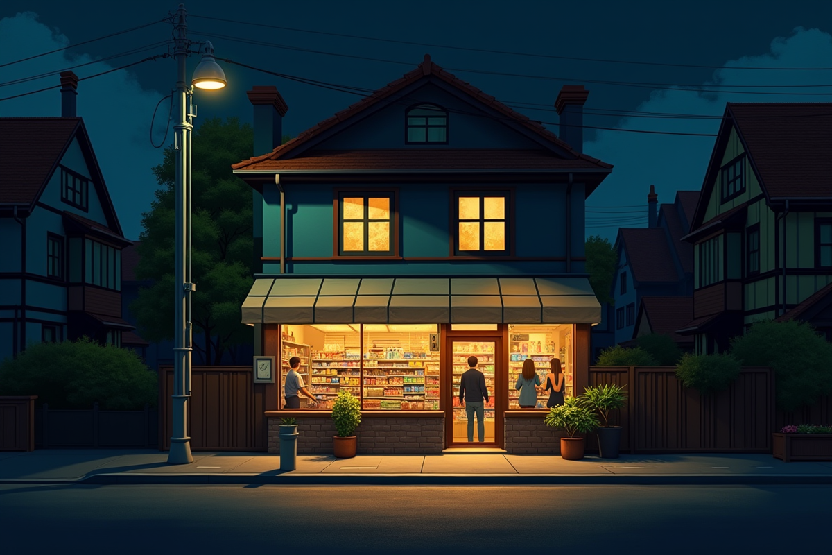 épicerie nuit