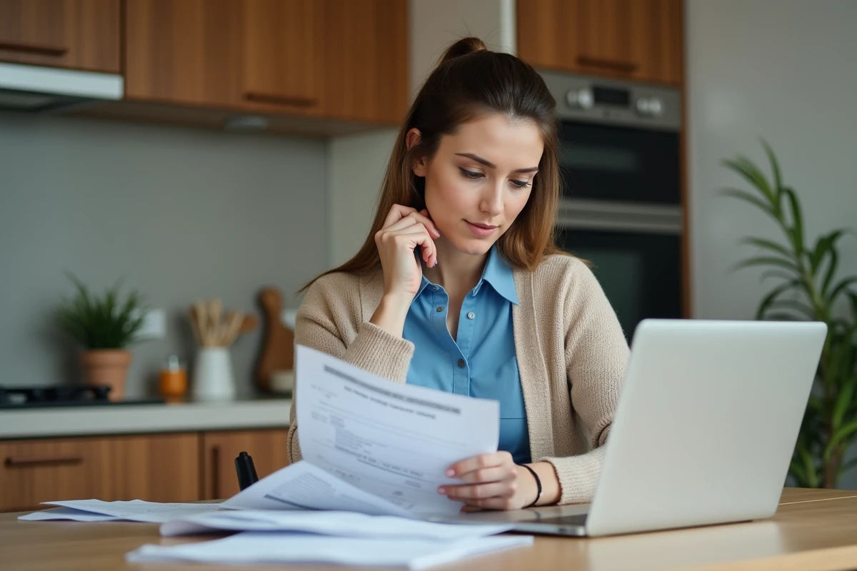 Consommateur comparant des offres d'assurance habitation en ligne