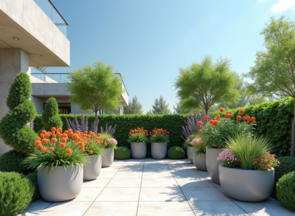 Les pots de fleur XXL pour extérieur : tendances et inspirations contemporaines