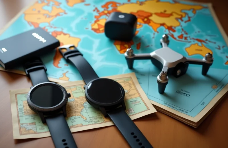 Sélection d’idées cadeaux pour voyageur : gadgets high-tech pour globe-trotter