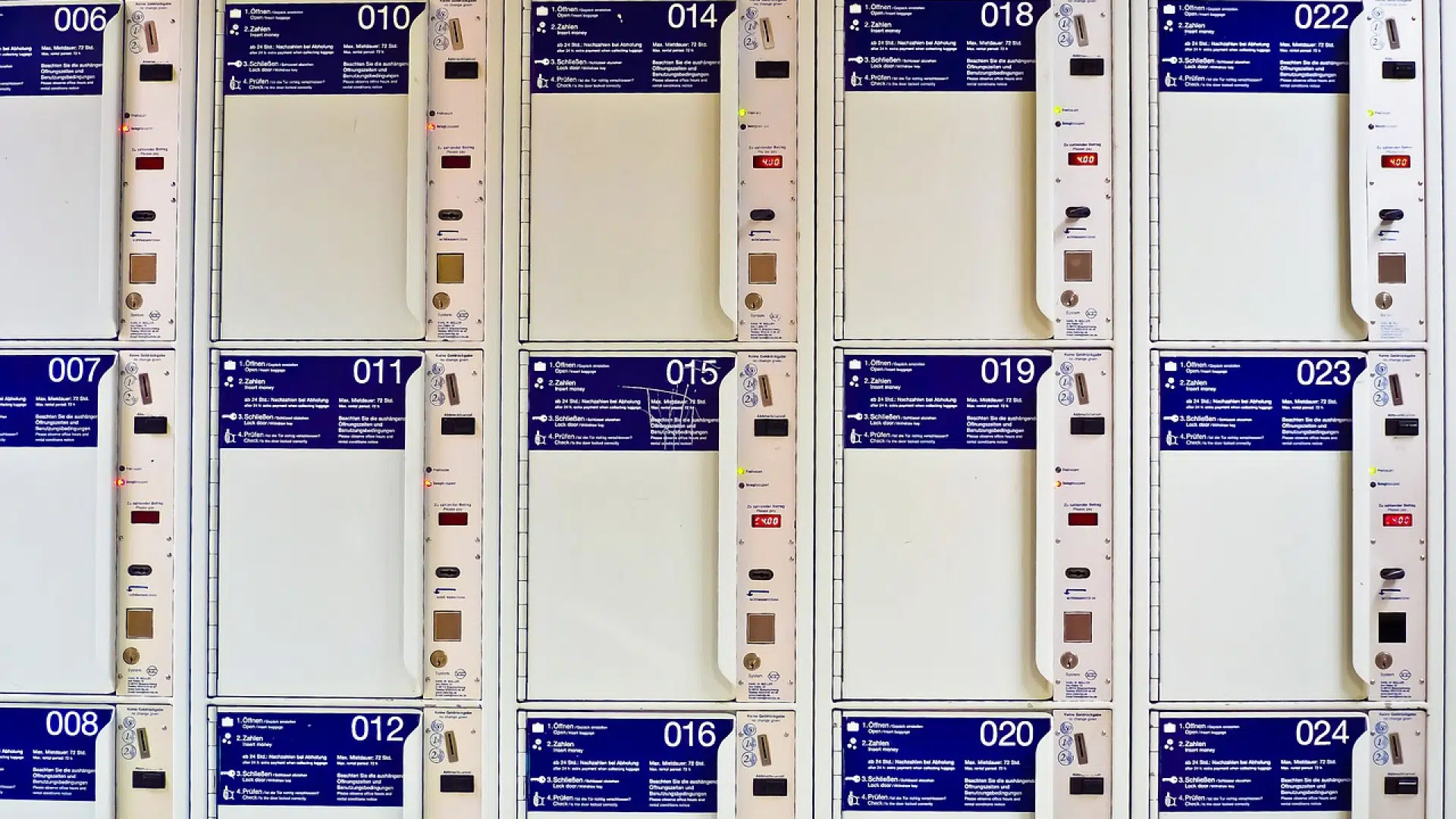 Un vestiaire personnel sécurisé à l'hôpital
