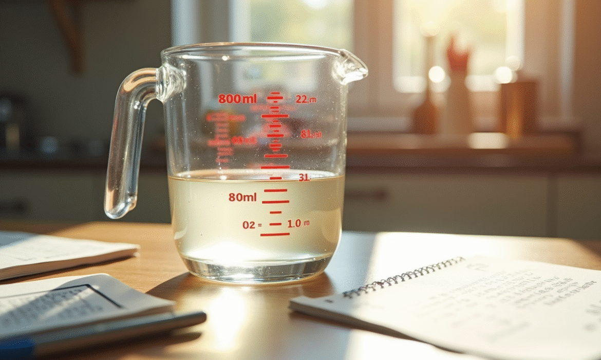 Le cas spécial de la conversion de 80 cl en ml